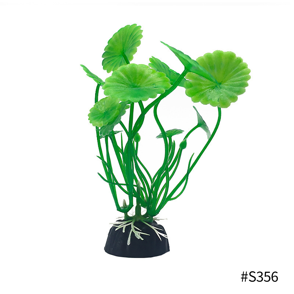 10cm Artificial Aquarium Plant Decoration Fish Tank Simulation Submersible Flower Grass Ornament For Aquarium Underwater Plant: 03