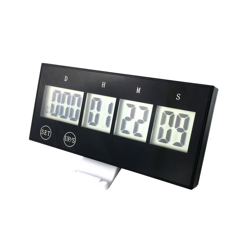 LCD Large Screen Event Reminder Loud Alarm Timer Kitchen Digital Timer 999 Days Clock Touch Key: 2