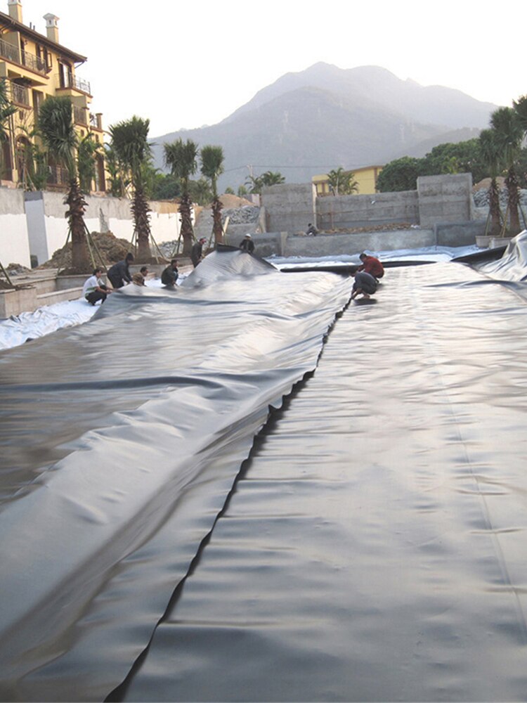 Pond Liner Garden Pads Black Streams Fountains Rubber 1.5x3.0M Landscaping Koi Ponds