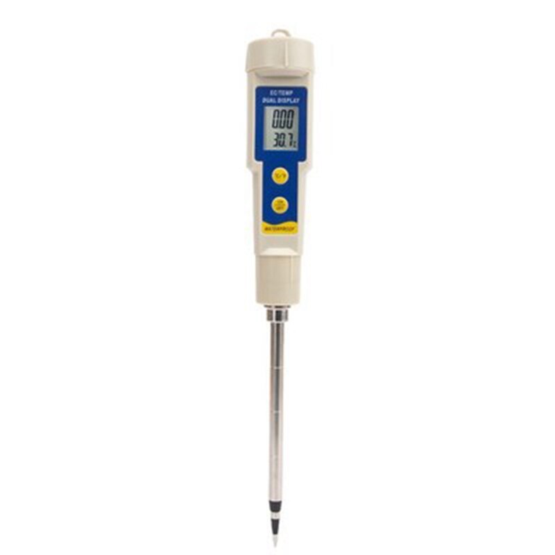 EC-315 Multi-Purpose Soil EC Tester Waterproof Soil Meter 0.00-4.00Ms/cm for Lab Aquarium Soil: Default Title