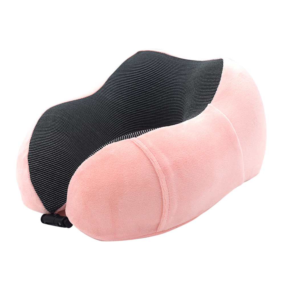 Deciniee U-vormig wimperkussen, ergonomisch nekkussen, flanel kussen