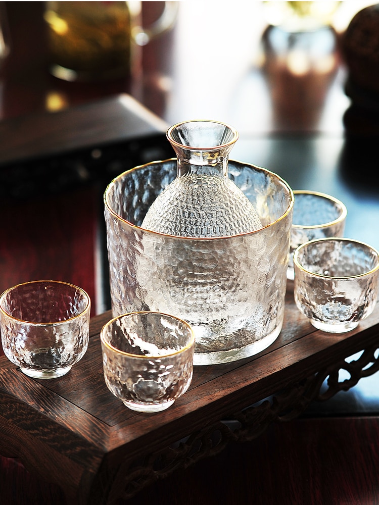 Gekleurde Wijn Water Glas Geperst Goud Glazen Bekers Vintage Glazen Beker Wijn Glazen Cups
