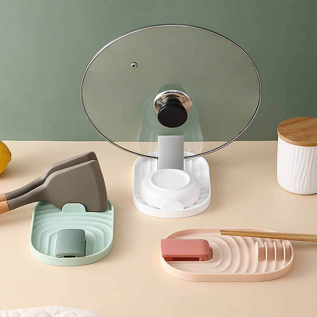 Lepel Houder Keuken Koken Gereedschap Keuken Lepel Rest Gebruiksvoorwerp Spatel Houder Hittebestendige Opslag Planken Keuken Accessoires