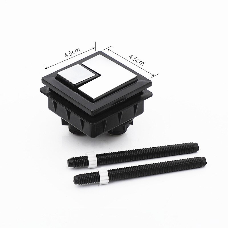 ABS Plastic Hand press Toilet push Button round square flush Button Toilet Water tank button accessories,JO21010: Toilet Buttons E