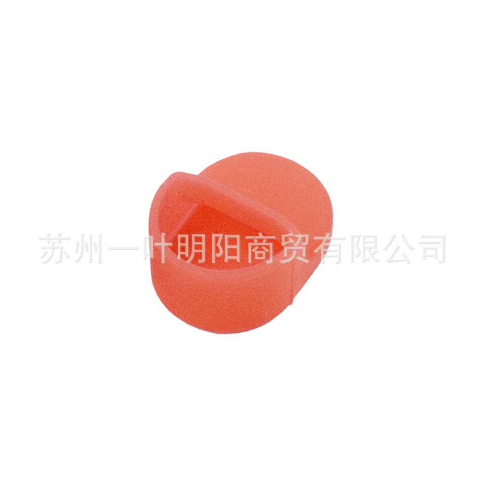 Applicable MJ Scooter M365/Pro Rear Mudguard Hook Silicone Cover Folding Hook Silicone Cover Hanging Buckle Cap: Red