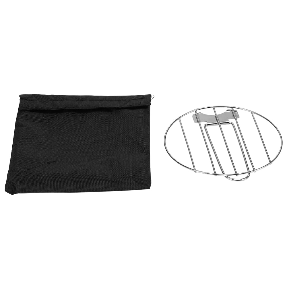 LIXADA GRILL Zubehör Grill Net Edelstahl BBQ Grill Net Mit Faltbare Griff Für Outdoor Camping Picknick Holz Herd Verwenden