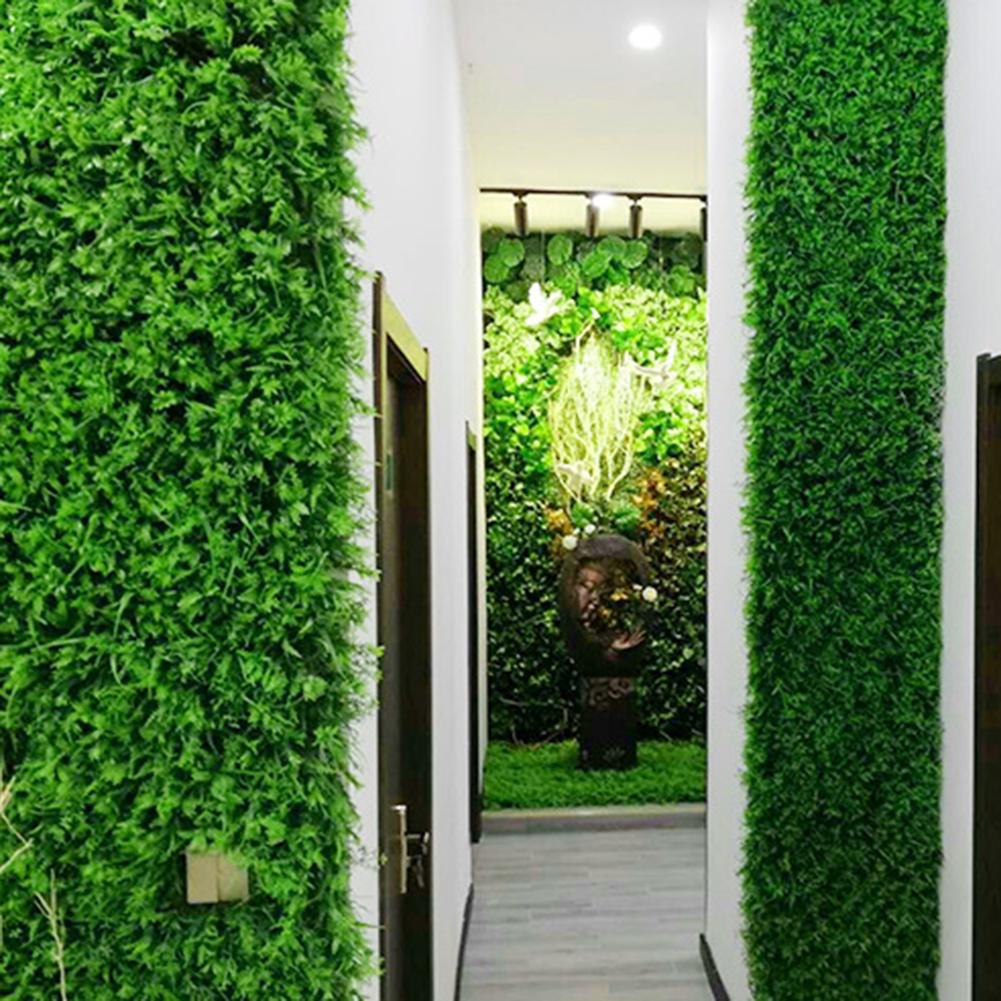 40*60CM Artificial Plant Hedge Fence With Flowers UV Protected Privacy Screen Garden Fence Decor For Indoor Outdoor Backyard
