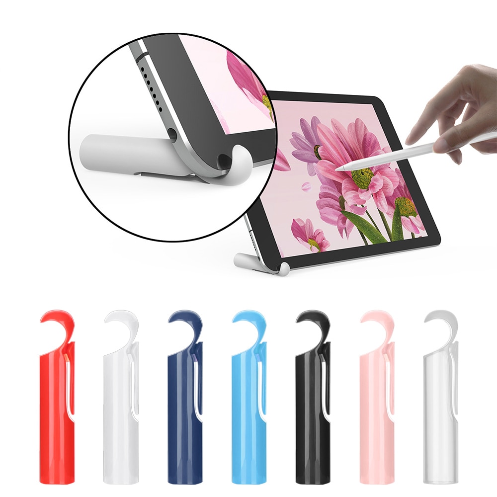 dauerhaft Für Apfel Bleistift Anti Verloren Kappe Halfter iPad Stift Haken für iPad Profi Bleistift PC Feder CaseCover Stift Ersatz zubehör