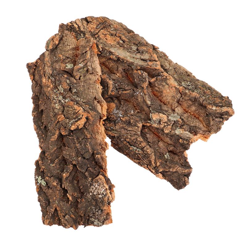 2pcs Reptile Platform Terrarium Hiding Bark Lizard Dragon Beard Cage Landscape Pet Cage Bark Ornaments Pet Ornaments Supplies