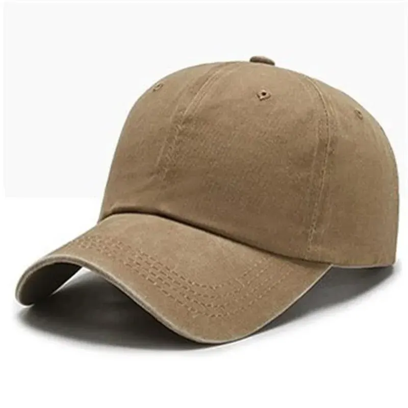Solid Baseball Caps for Men Cap Streetwear Style Women Hat Snapback Casual Cap Casquette Dad Hat Hip Hop Cap: Khaki