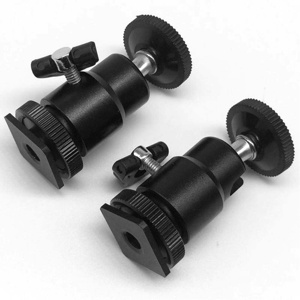 1/4 Inch Converter Metal Shoe Adapter Universal Ring Light Photography Camera Tripod Accessories Video Monitor