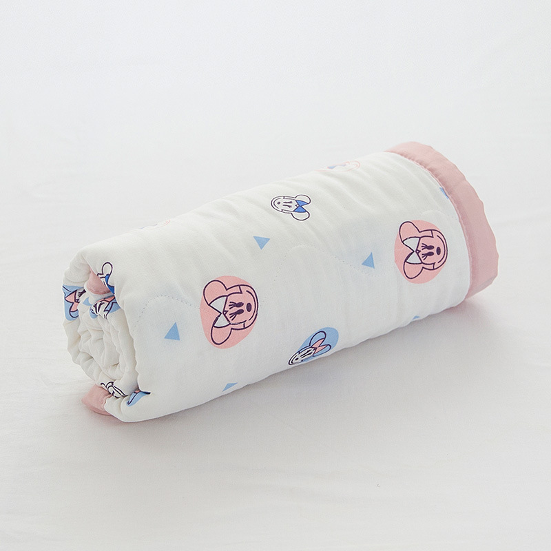 Komfortabel sommerdyne for barn 100%  bomull luftgjennomtrengelighet japansk stil for hjemmebarnehageskole: 3