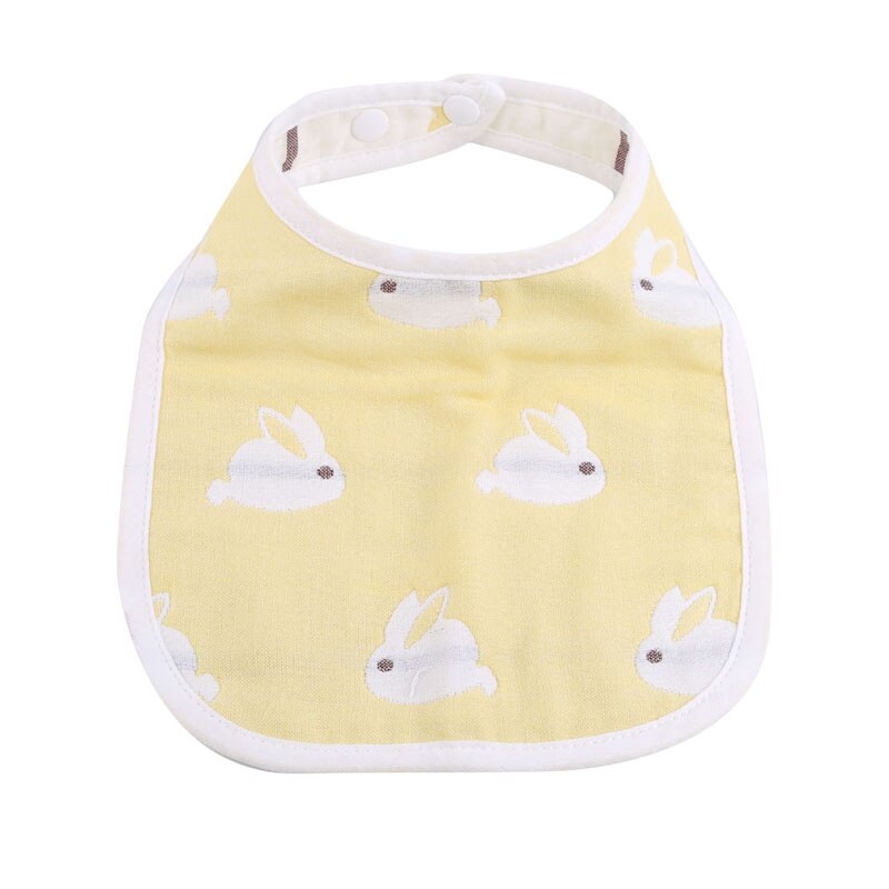 Extra Doux Naturel Coton Bavoir Bébé Mignon Animal De Bande Dessinée Fruits Ajustement 0-3 Ans Bébé Burp Chiffons D'alimentation Chaude Bébé Bavoirs