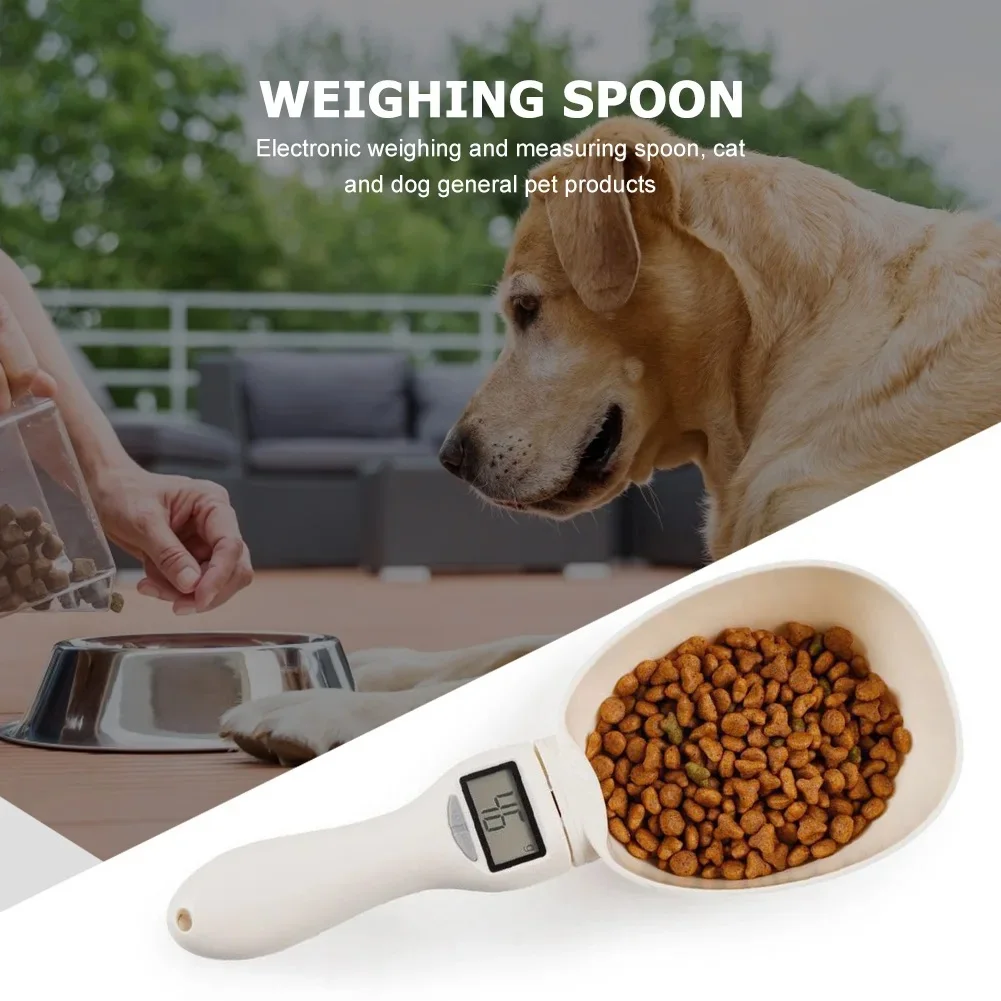 Katze Lebensmittel Skala LCD Elektronische Hundefutter Wiegen Tasse Haustier Fütterung Präzision Messlöffel Digital Anzeige Katze Zubringer