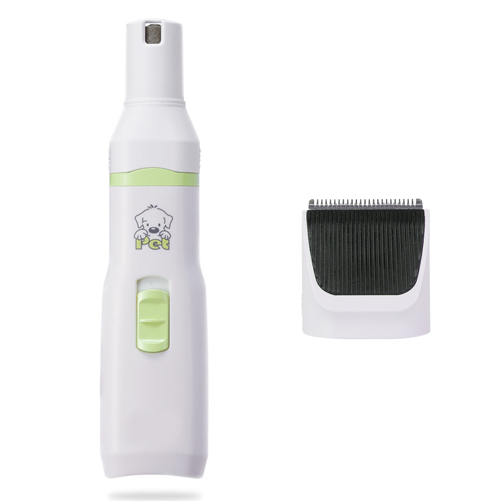 NICEYARD Nail Cutter 2 in 1 Paw Nail Grinder Clippers Pet Grooming Machine Dog Cat Hair Trimmer Pet Hair Cutting: Nail clippers set