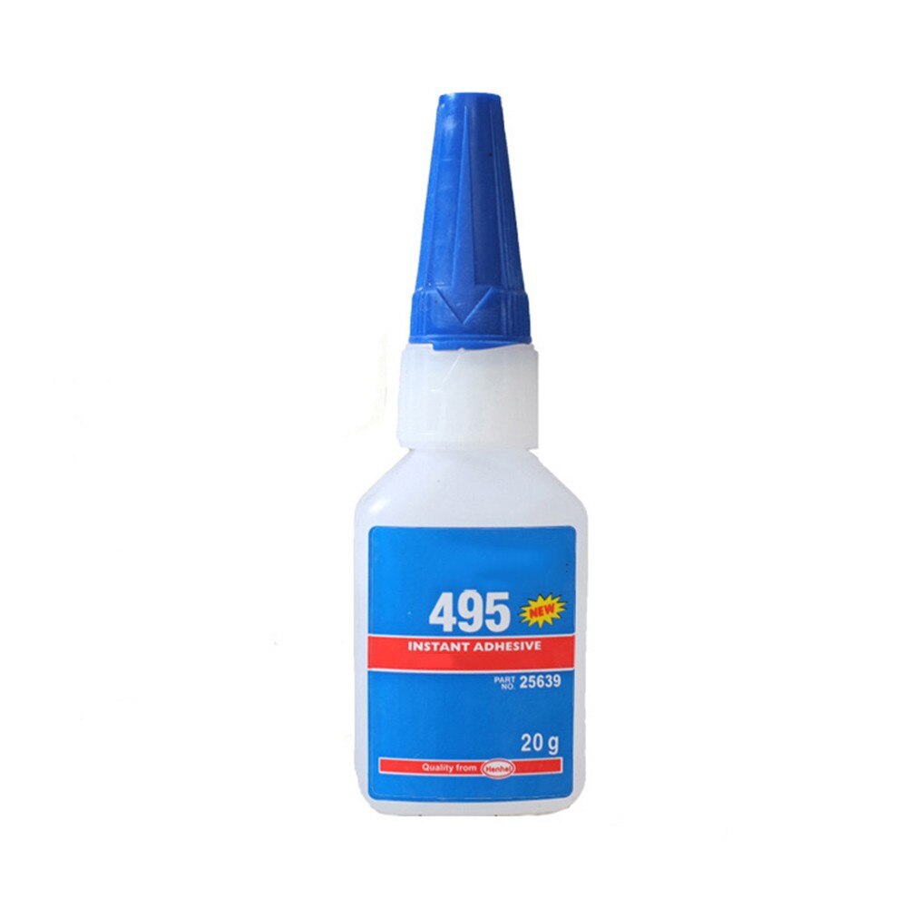 20g 495 Super Extra Strong Glue Powerful Instant Dry Adhesive Sealer Sealing Ethyl Cyanoacrylate For Metal Plastic Rubber Tire