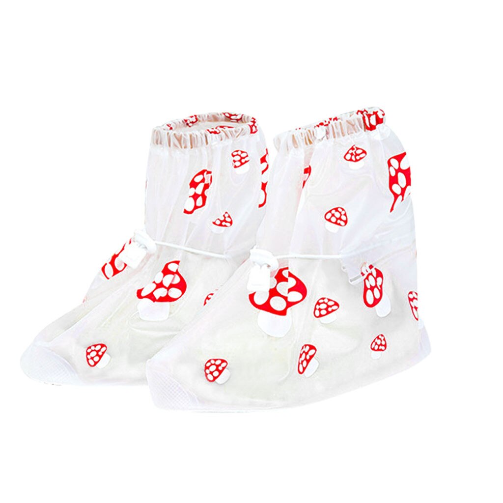 Couvre-chaussures couvre-chaussures de pluie couvre-chaussures imperméables réutilisables couvre-chaussures protecteur couvre-chaussures imperméable pour enfants couvre-chaussures accessoire: M