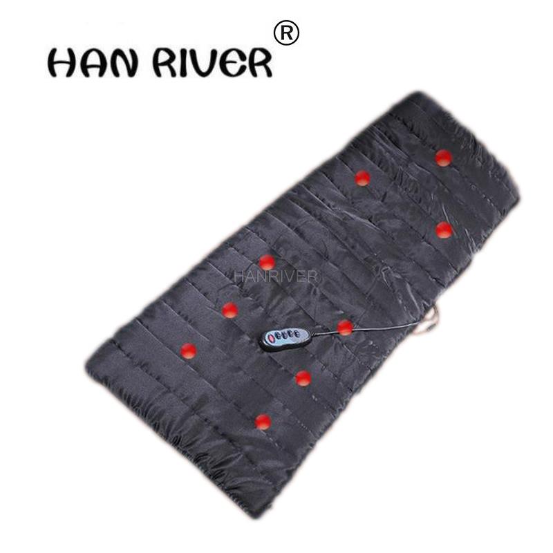 Materasso per massaggio con tormalina domestica per tutto il corpo riscaldamento testa vibrante collo massaggio elettronico terapia massaggiatore cuscino per letto