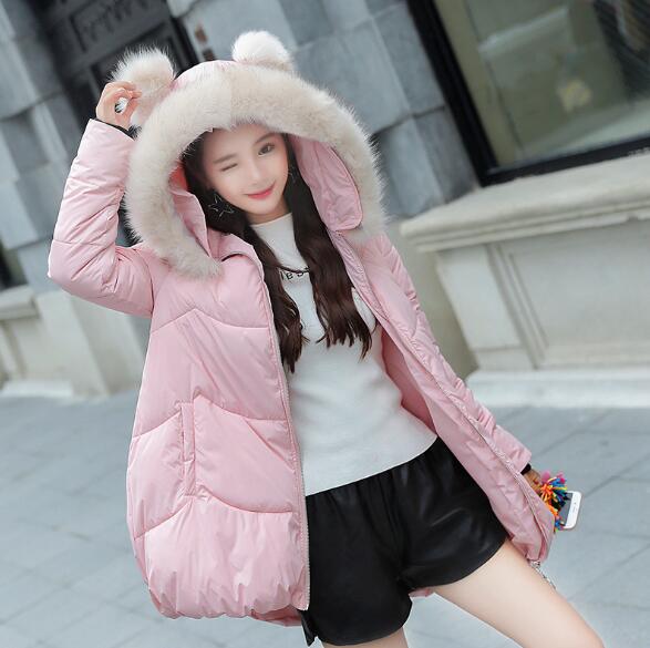 Winter Women Coat Thick Maternity Hooded Jackets Warm Coats Cotton Down Padded Pregnant Overcoat