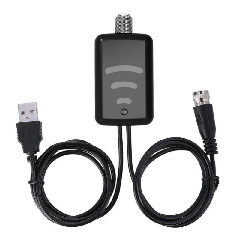 TV 960 Mile Range Mini TV Antenna HD Indoor Digital Antenna ATSC Standard Signal Reception HDTV Box Antenna FM/VHF/UHF High Gain