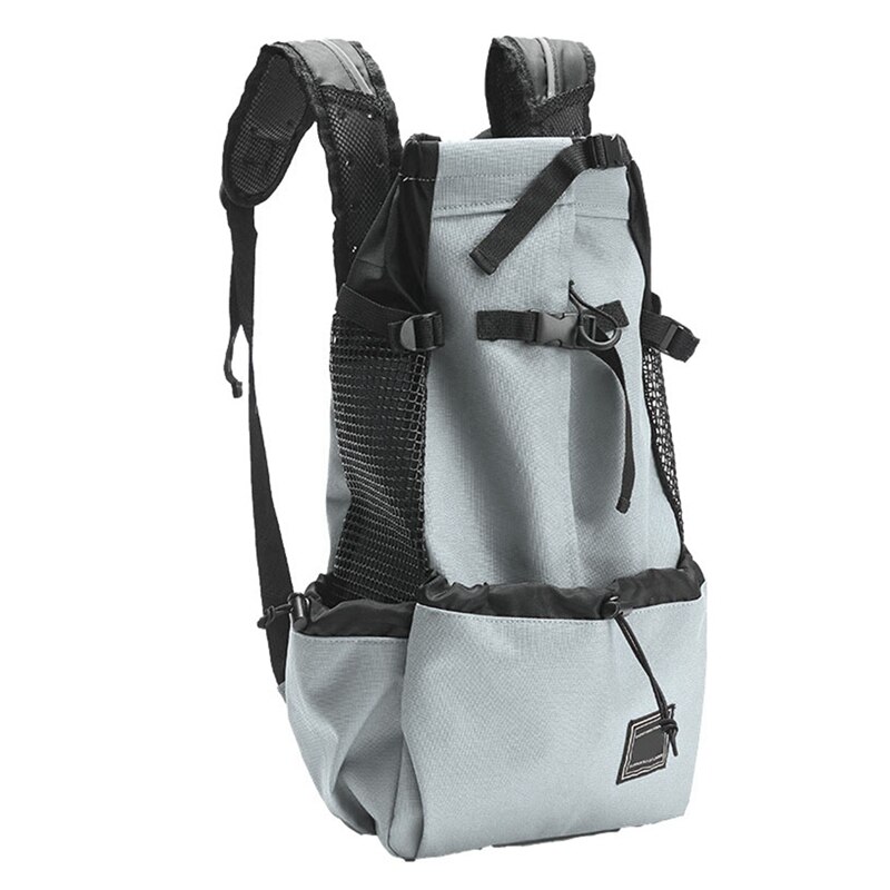 Pet Dog Carrier Bag For Large Dogs Golden Retriever Bulldog Breathable Backpack Adjustable Big Dog Travel Bags Pets Products: H / S