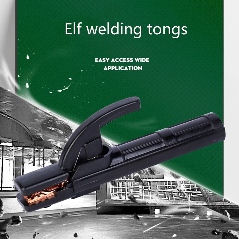 Welding Electrode Holder for Workpiece Welding Site Construction Multi Angle Firm Clamping Non-conductive Anti-scald