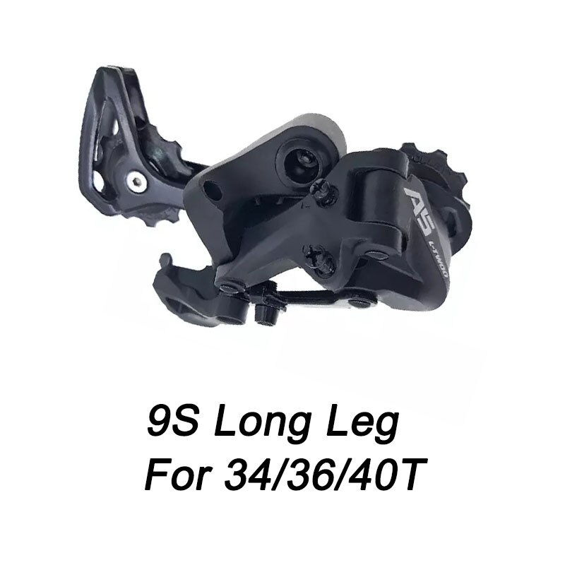 LTWOO A5 1X9 9 Speed Derailleurs 34T 36T 40T 42T 46T 50T Cassette Groupset 9V 9 Speed Rear Derailleur switches Compatible SRAM: 9S Long RD