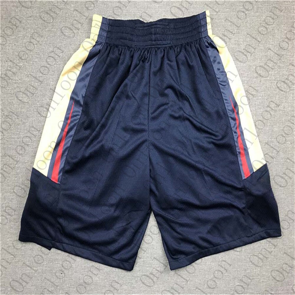 Free Men's America Basketball Orleans Shorts For Sports Shorts Ball Shorts