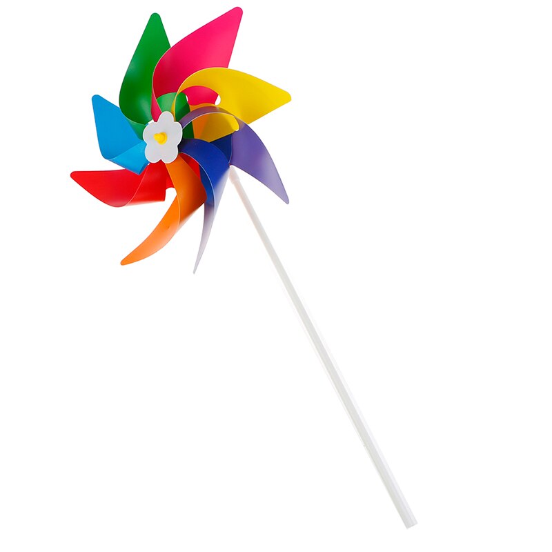 Havehave fest camping vindmølle vind spinner ornament dekoration legetøj til børn