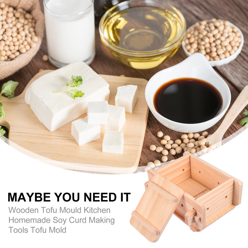 1 Set Homemade Tofu Maker Press Mold Tofu Presser Drainer Kitchen Tools Gadgets