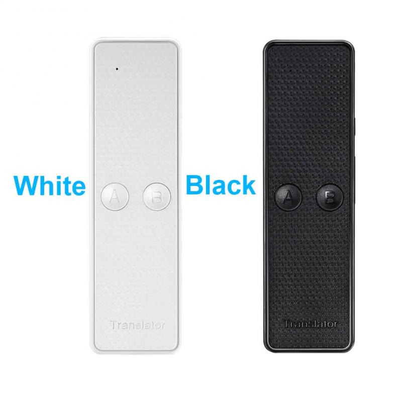 1pcs Language Translator Real Time Smart Bluetooth Portable Electric Learning Rechargeable Business Two Way Voice For Travel