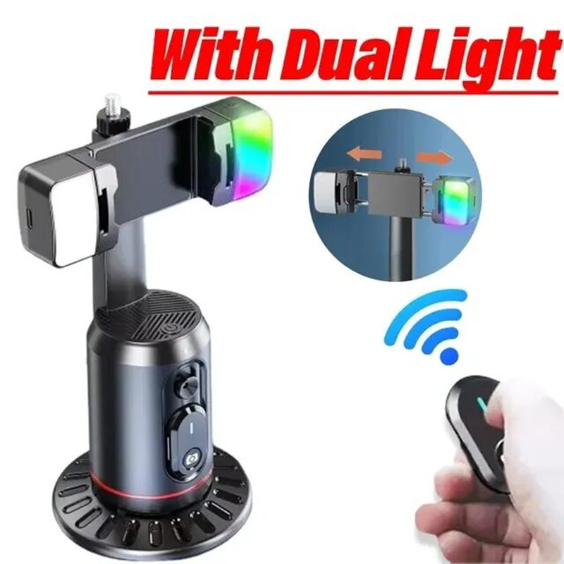 FANGTUOSI Bluetooth Selfie Stick Led Fill Light Tripod With Wireless Remote Shutter For iphone 15 Smartphone Android IOS: Blue