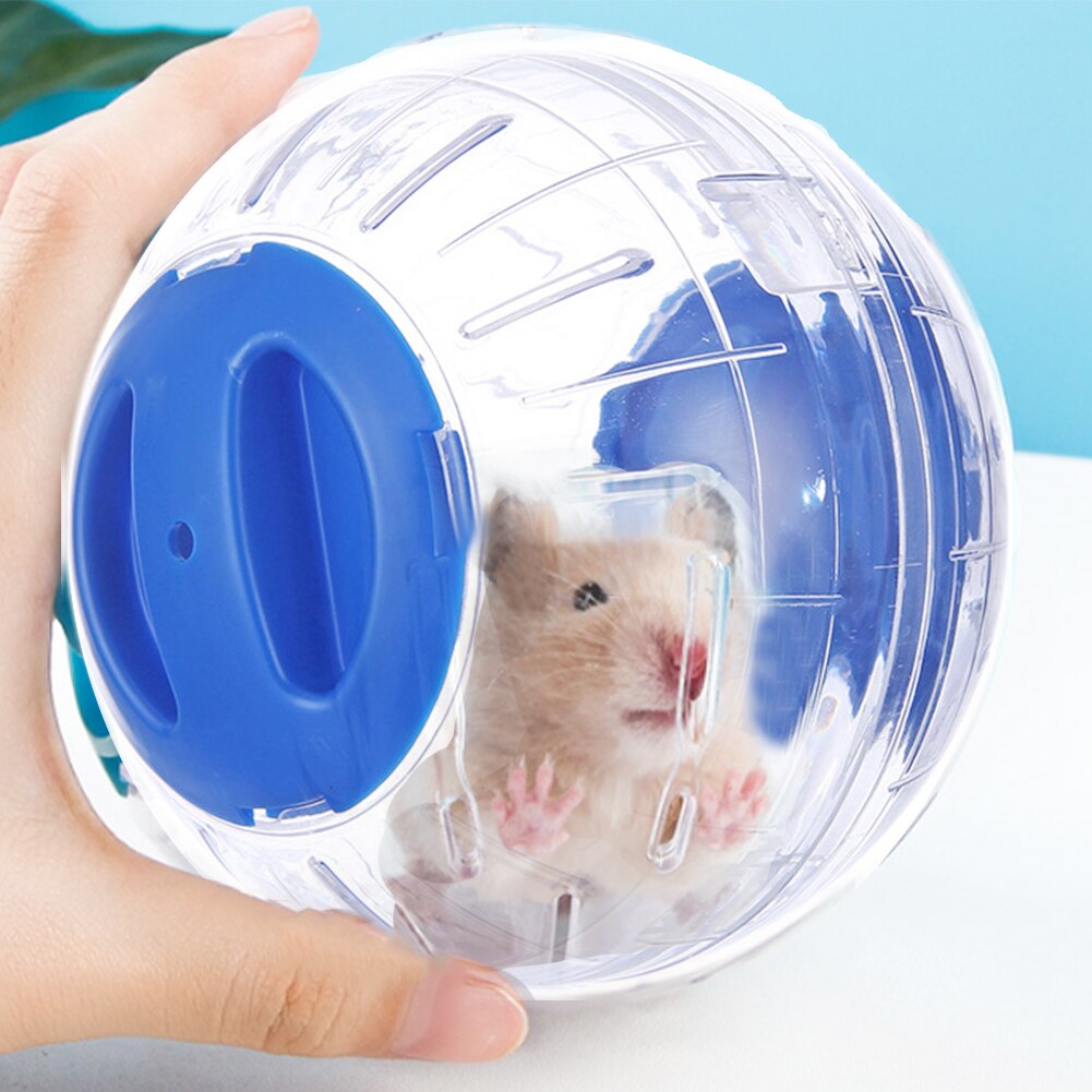 Pet Toys Hamster Mouse Plastic Crystal Ball Run Exercise Hamster Ball Little Pet Supplies Running Ball Hamster 12CM Toys Plastic