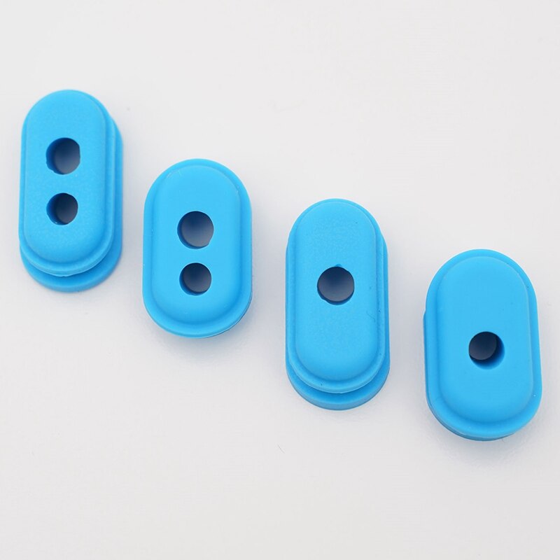 4Stck Ladung Hafen Abdeckung Kappe Gummi Stecker Linie See Schutz für Xiaomi M365 1S Profi Profi 2 Rolle zubehör