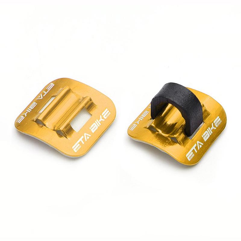 5 stk cykel cykel bremse kabel guide clips cykler gearskift line wire slange guider aluminium legering c spænder klemmer