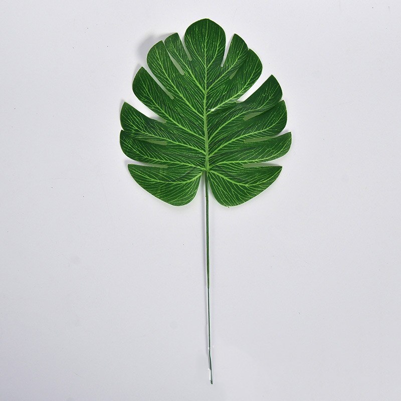 Décoration pour fête prénatale Safari Jungle, décoration pour fête prénatale sauvage, centre de table, pour fête prénatale, sac bonbons: 1 pieces leaf