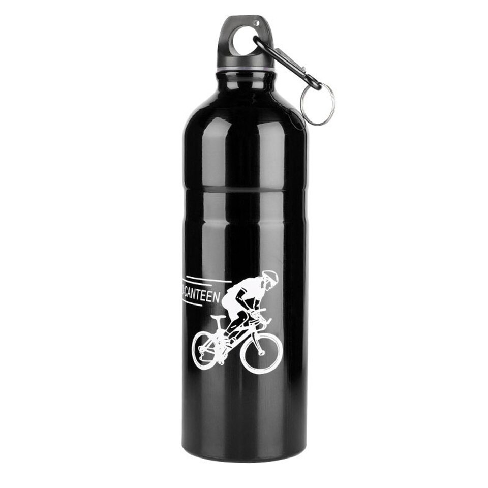 750Ml Roestvrij Aluminium Bidon Grote Capaciteit Metalen Fiets Waterfles Outdoor Mountain Racefiets Drinken Waterkokers