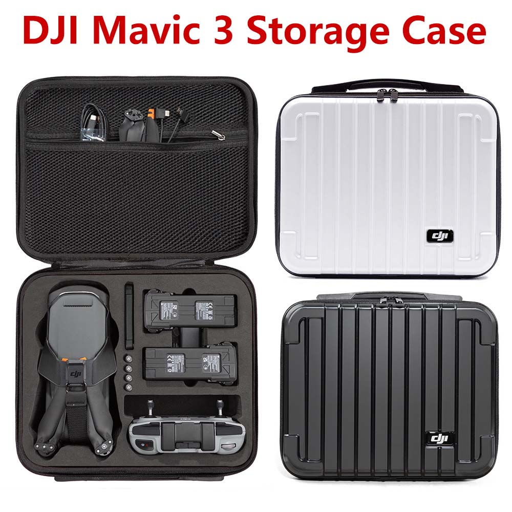 DJI Mavic 3 Carrying Storage Case Shoulder Bag Waterproof Hardshell Suitcase Handbag Mavic 3 Drone Accessories Storage Box