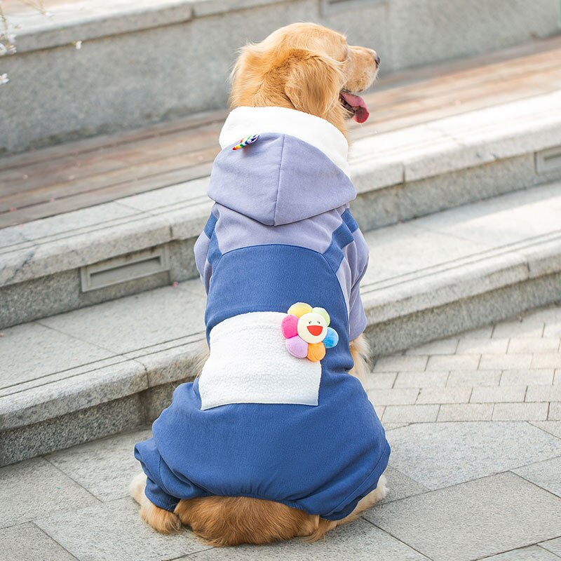 Duży pies odzież kombinezon piżama dużego psa strój Border Collie Samoyed Husky Labrador Golden Retriever Alaskan Malamute ubrania