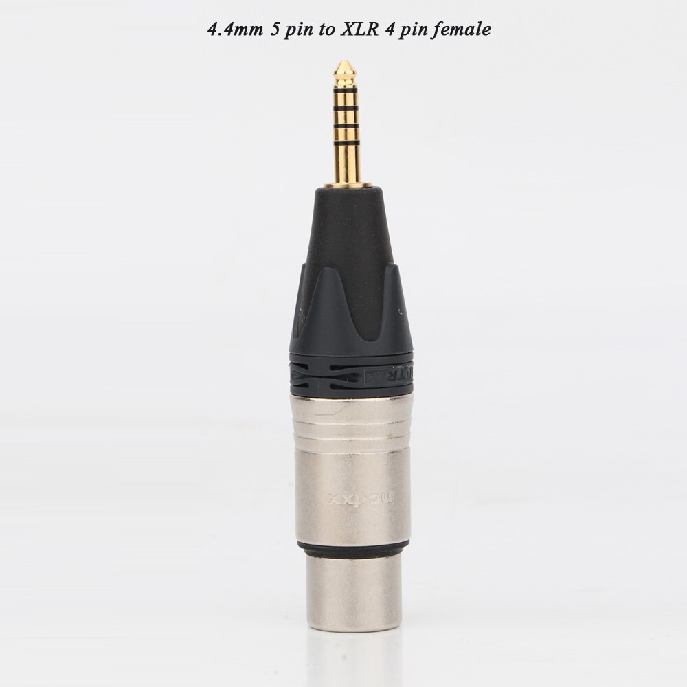 HIFI NEUTRIK 4 Pin XLR to 4.4mm Pentaconn Adapter Male to Female Angle