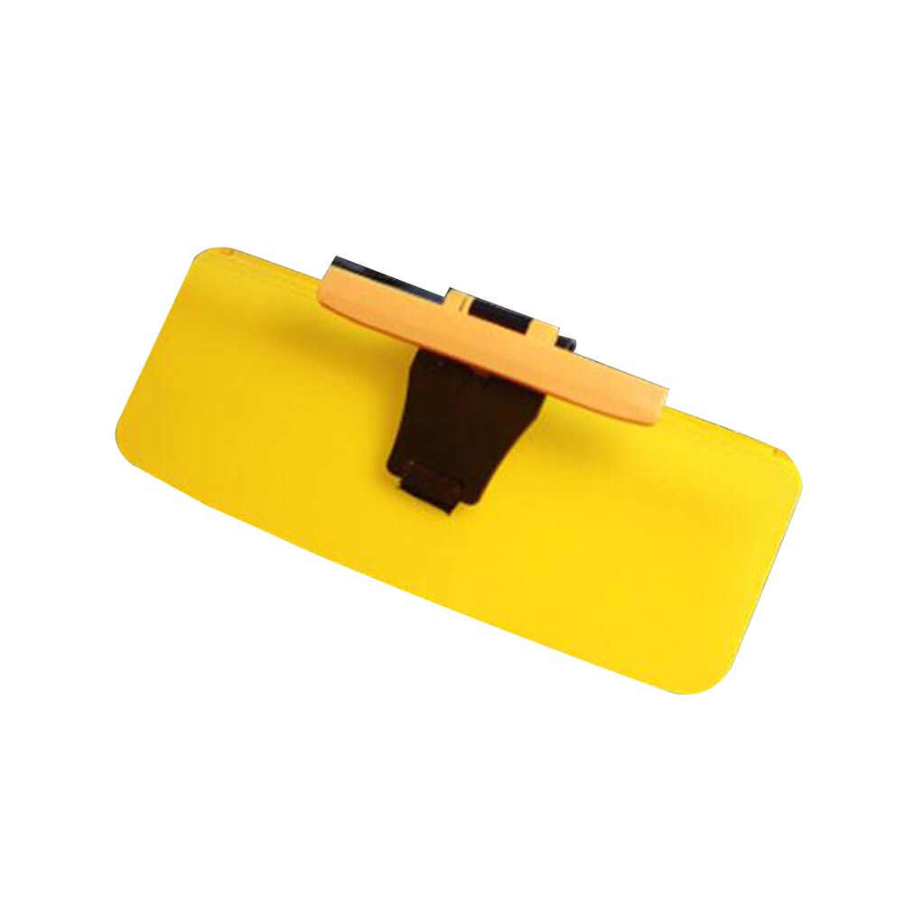 1 ensemble 2x voiture ombre avant pare-soleil bouclier jaune 33x13.8x0.3cm intérieur acrylique panneau étendre conduite fenêtre écran Protection des yeux
