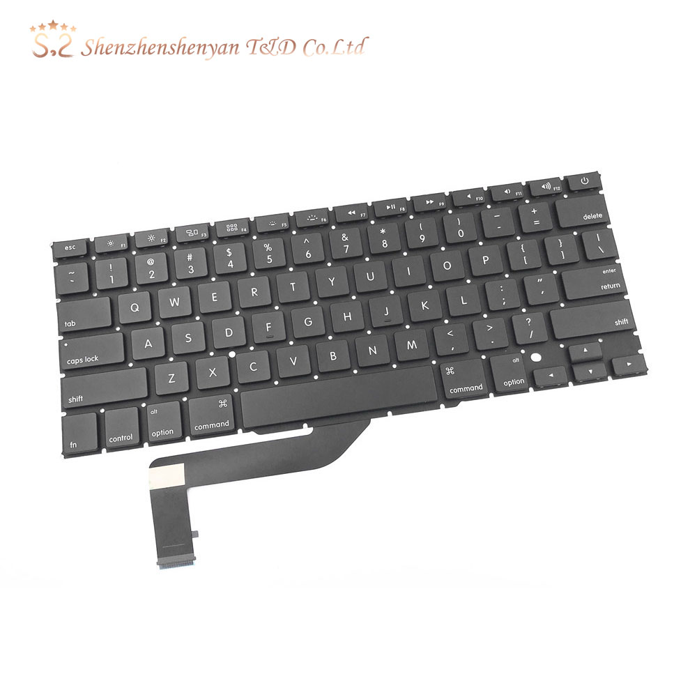 Keyboard for Macbook Pro Retina 15.4 inches laptop MC975 MC976 ME664 ME665 ME293 ME294 A1398 keyboards Brand