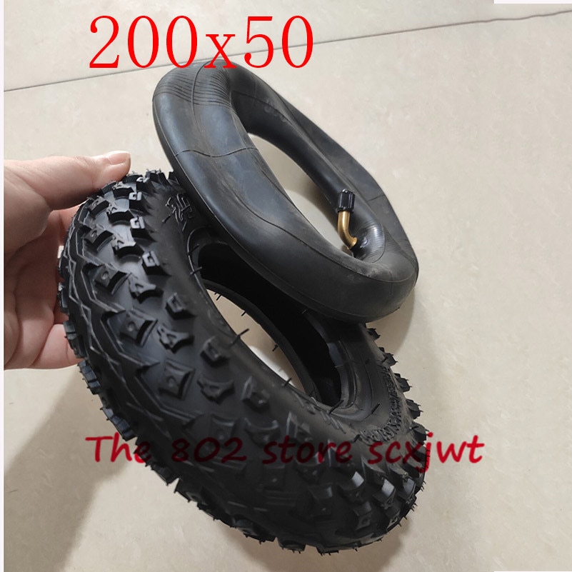 Lightning shipment 200x50 inner and outer tire 200*50 tube tyre For Electic Scooter Motorcycle ATV Moped accessory
