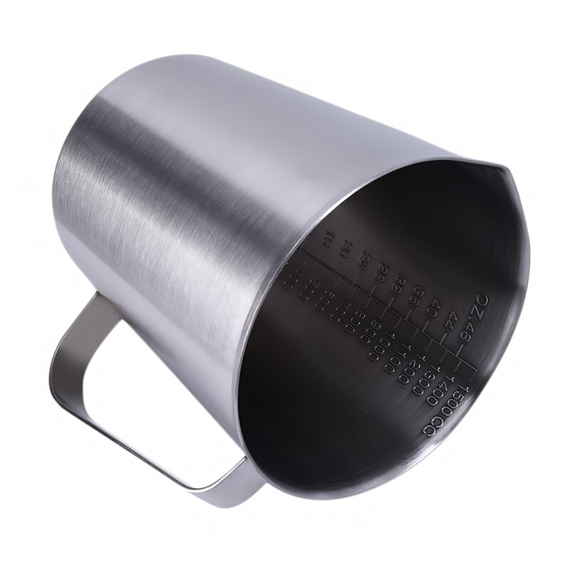 Thick Stainless Steel Measuring Cup With Scale 2000ml 1000ml 500ml Kitchen Baking Tea Large Capacity Measuring Cup
