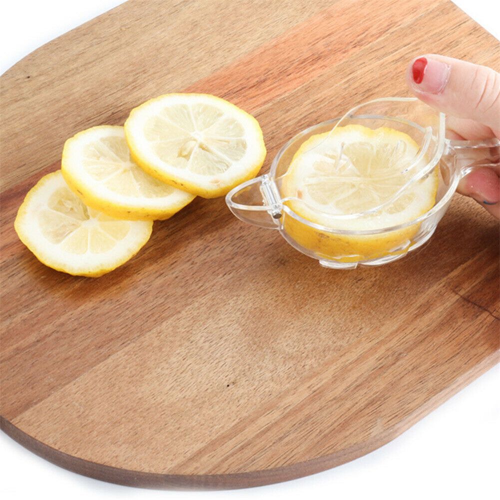 Manual Juicer Portable For Orange Lemon Tool Boat Shape Anti Slip Transparent Lemon Orange Citrus Squeezer Capacity Fruit Squeez