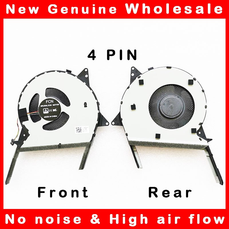 Laptop cpu cooling fan cooler radaitor For Asus VivoBook K570 K570U X570 X570UD X570L YX570 YX570Z YX570ZD YX570UD DC 5V 0.5A