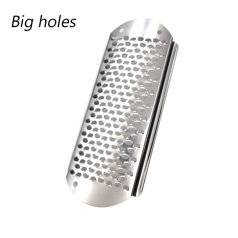 6 st fotfilar i rostfritt stål förhårdnadsborttagare rakning död hud hemma pedikyrverktyg fötter klackar fotrasp förhårdnadsborttagare: Vit