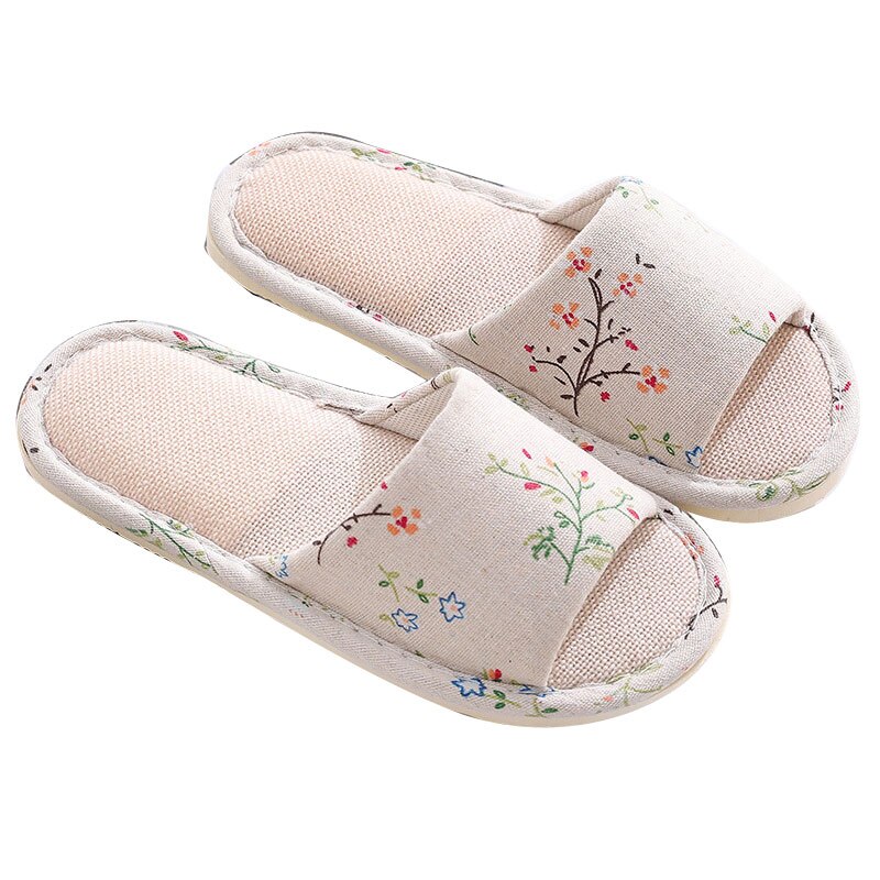 Antislip Vlas Slippers Hotel Slippers Bruiloft Schoenen Slippers Thuis Loafer Schuim Bodem Gast Slippers Schoenen Flip Flop