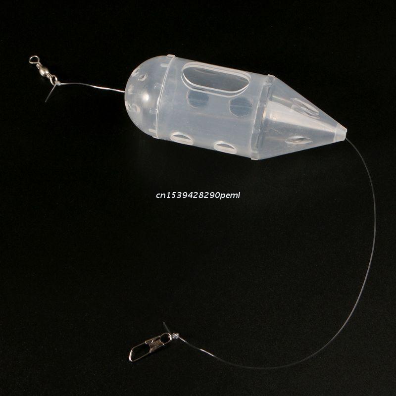 1PC Small Bait Cage Fishing Trap Basket Feeder Holder Catcher For Angler