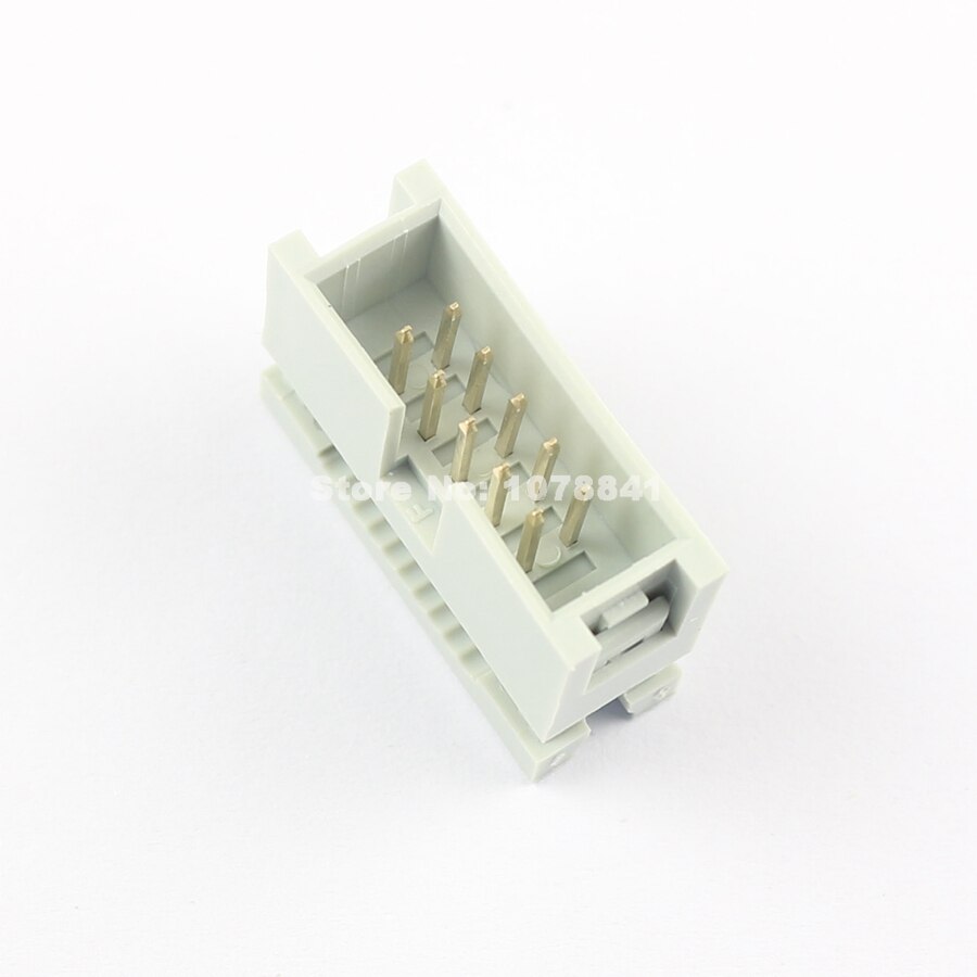 10 Stks/partij 2.54 Mm Pitch 2X5 Pin 10 Pin Male Idc Box Header Kabel Connector